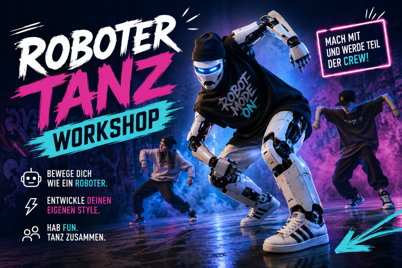 Robotertanz bzw. Popping Workshop